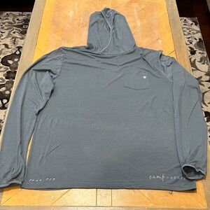 Free Fly Apparel Slate Blue Hoodie